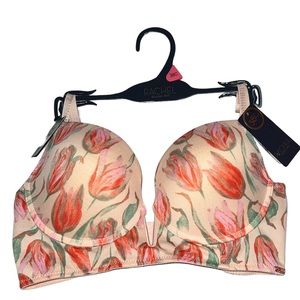38C Flower Print Bra